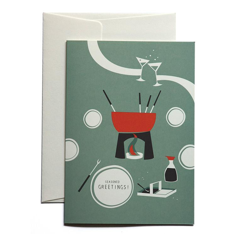 Pleased To Meet Seasoned Greetings Grusskarte Sonderangebot der Fabrik