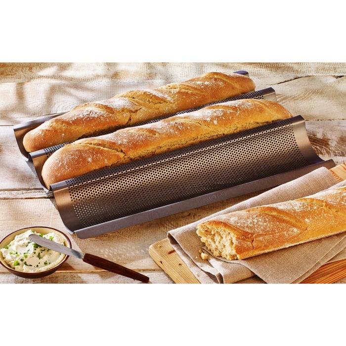 Rbv Birkmann BAGUETTEBLECH PERFORIERT FÜR 3 STÜCK LAIB & SEELE Bis zu 50% Rabatt