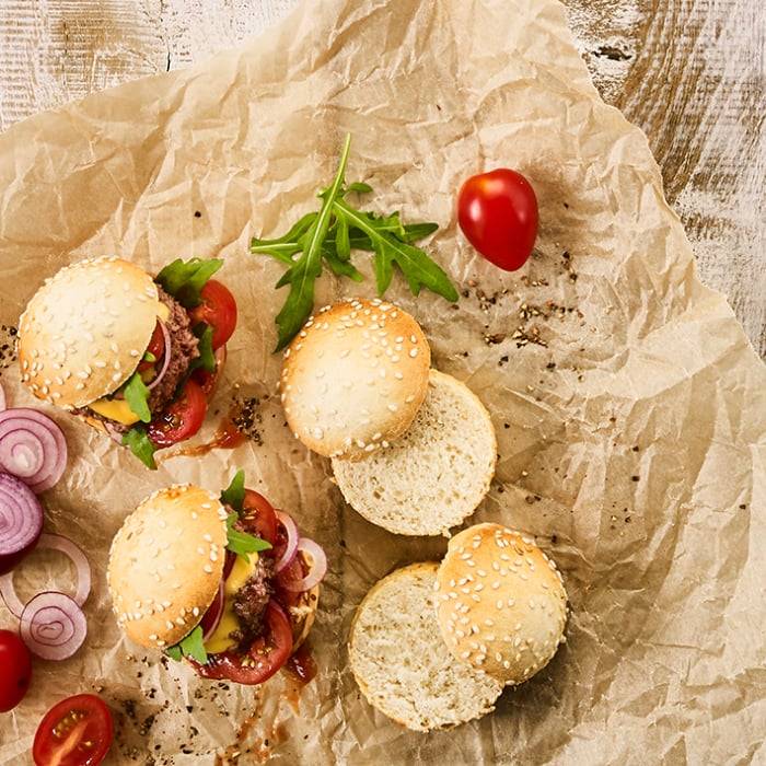 Rbv Birkmann Mini-Burger Brötchenblech Perforiert | für 12 Stück Laib & Seele Super Rabatt
