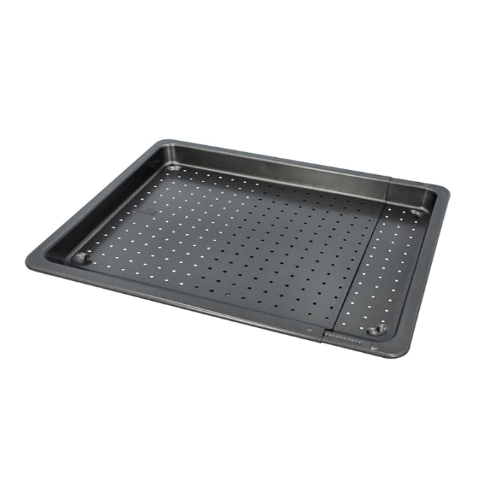 Rbv Birkmann BACKBLECH PERFORIERT UND VERSTELLBAR 36 – 52 x 33 CM | HÖHE 3 CM LAIB & SEELE Kostenloser Versand international