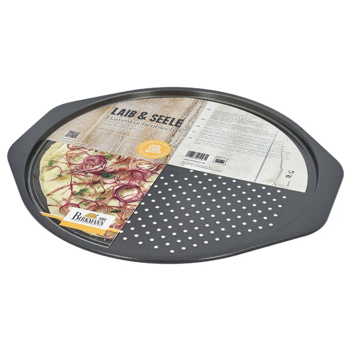 Rbv Birkmann FLAMMKUCHENBLECH | PERFORIERT | Ø 32 CM LAIB & SEELE zollfrei