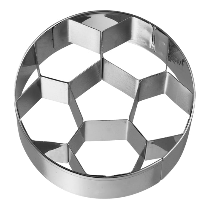 Rbv Birkmann AUSSTECHFORM FUßBALL EDELSTAHL | 6,5 CM