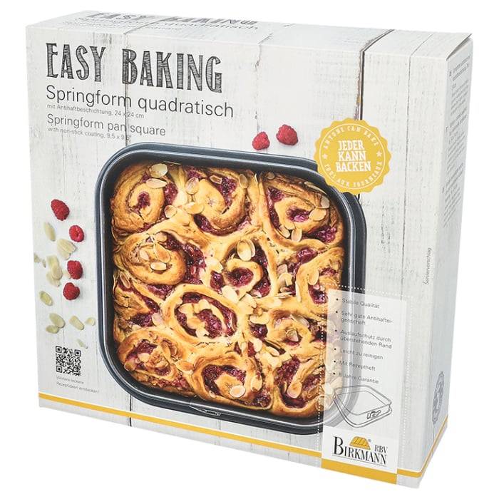 Rbv Birkmann SPRINGFORM QUADRATISCH EASY BAKING Zeitlich begrenztes Angebot