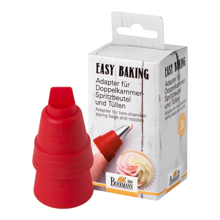 Rbv Birkmann Doppelkammer-Spritztüllen-Adapter | Easy Baking Rabatte dieses Monats