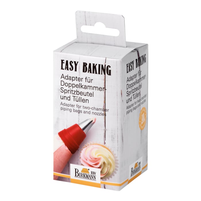 Rbv Birkmann Doppelkammer-Spritztüllen-Adapter | Easy Baking Rabatte dieses Monats