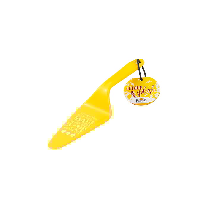 Rbv Birkmann TORTENHEBER START THE DAY WITH A SMILE AND END IT WITH CAKE GELB | 26 x 6 CM COLOUR KITCHEN Fabrikverkauf