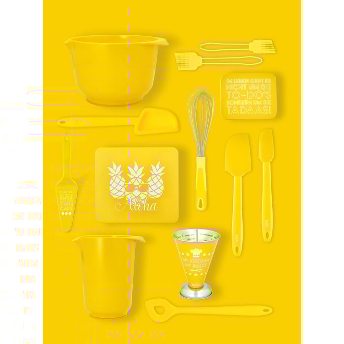 Rbv Birkmann TEIGSCHABER GELB | 29 CM COLOUR KITCHEN Kostenloser Versand