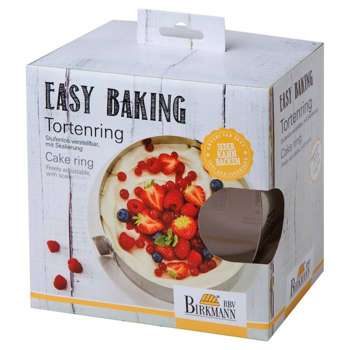 Rbv Birkmann TORTENRING HÖHE 10 CM EASY BAKING Limitierter Zeitrabatt