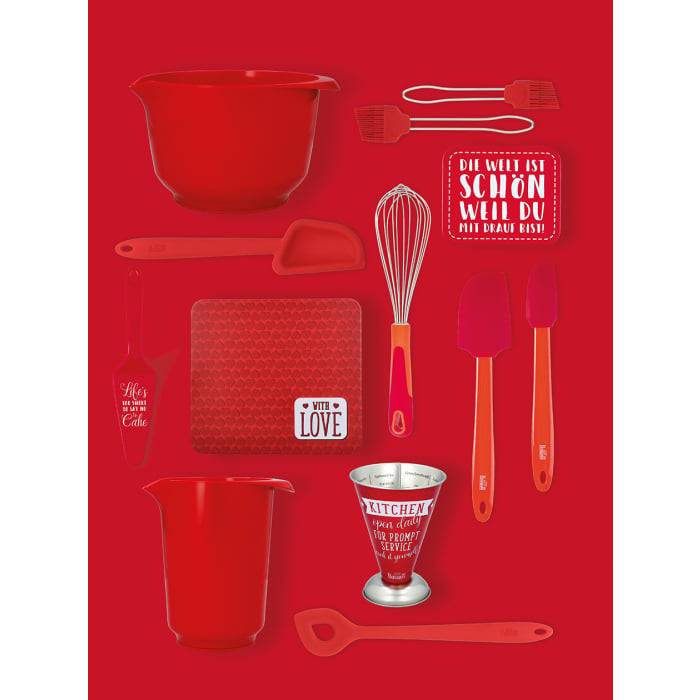 Rbv Birkmann TEIGSCHABER ROT | 29 CM COLOUR KITCHEN Günstig kaufen