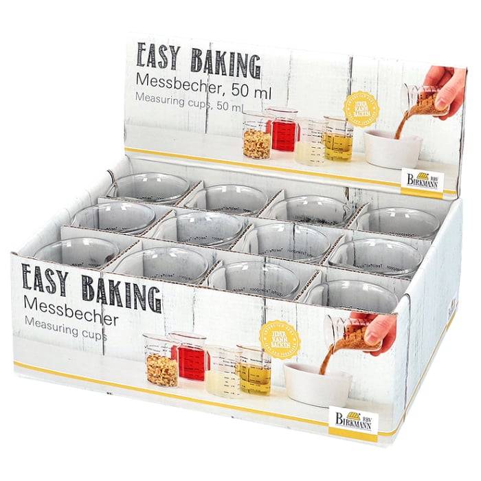 Rbv Birkmann MESSBECHER GLAS 50 ML EASY BAKING Online Shopping