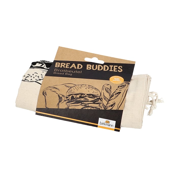 Rbv Birkmann BROTBEUTEL REINE BAUMWOLLE | 38 x 45 CM BREAD BUDDIES