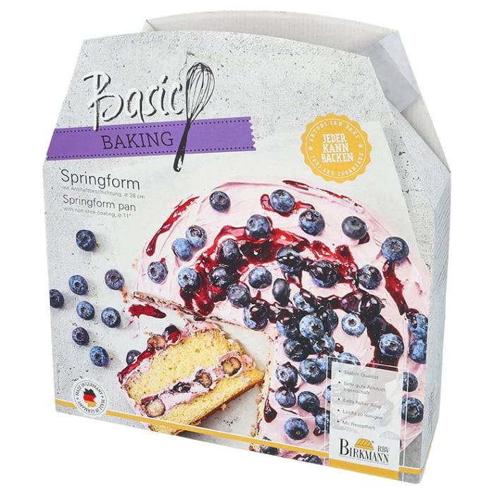 Rbv Birkmann SPRINGFORM Ø 28 CM BASIC BAKING Heißer Verkauf