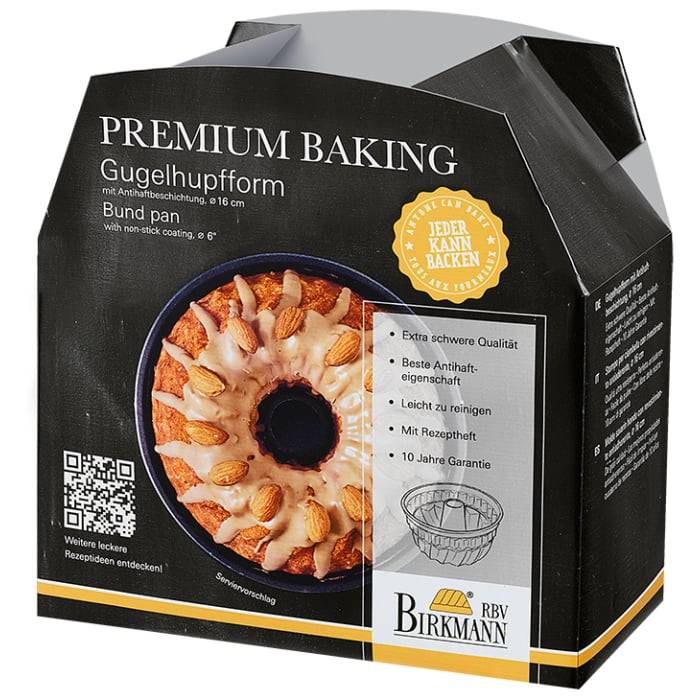Rbv Birkmann GUGELHUPFFORM | Ø 16 CM PREMIUM BAKING