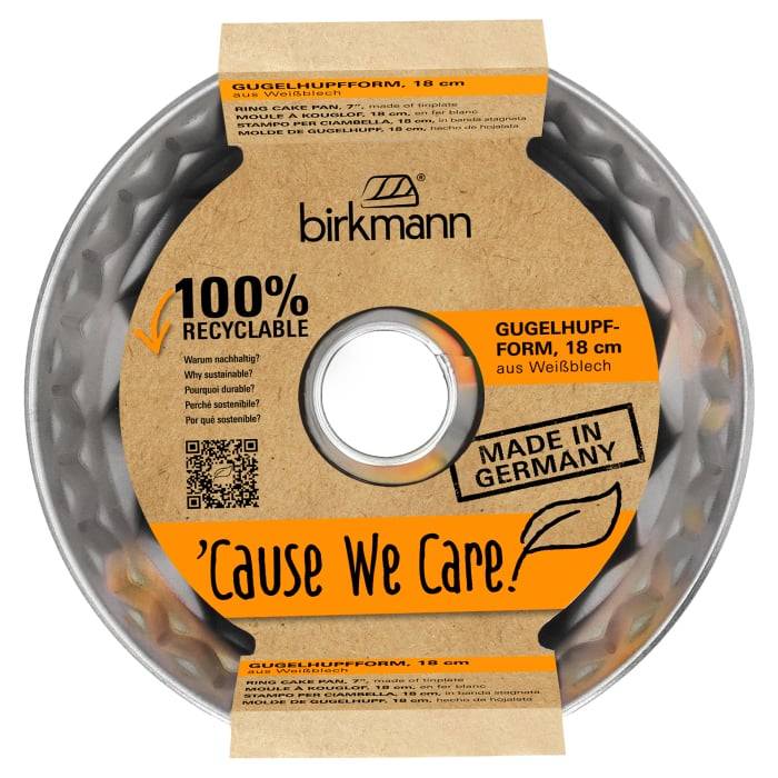 Rbv Birkmann Gugelhupf Ø 22 cm ´Cause we care Räumungsverkauf