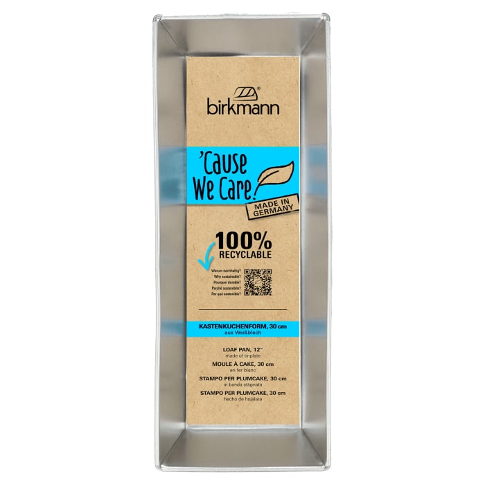 Rbv Birkmann Kastenkuchenform 30 cm ´Cause we care Kauf eins, bekomm eins gratis