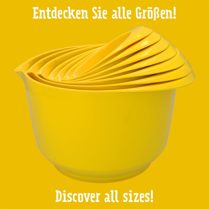 Rbv Birkmann RÜHR- UND SERVIERSCHÜSSEL | 0,75 L MELAMIN | GELB Zeitbegrenzte Promotion