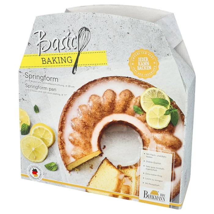 Rbv Birkmann SPRINGFORM MIT 2 BÖDEN Ø 28 CM BASIC BAKING Online