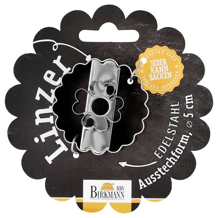 Rbv Birkmann Linzer | Kleeblatt | 5 cm