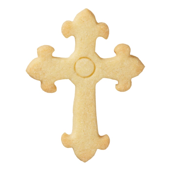 Rbv Birkmann AUSSTECHFORM KREUZ LILIE EDELSTAHL | 8 CM Weihnachtsangebot