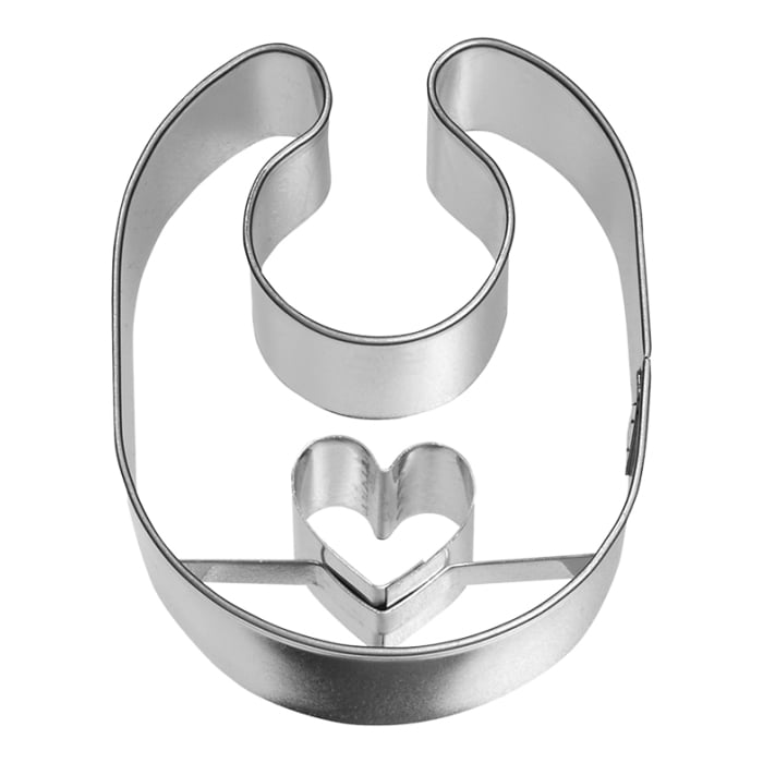 Rbv Birkmann AUSSTECHFORM BABYLÄTZCHEN EDELSTAHL | 6 CM