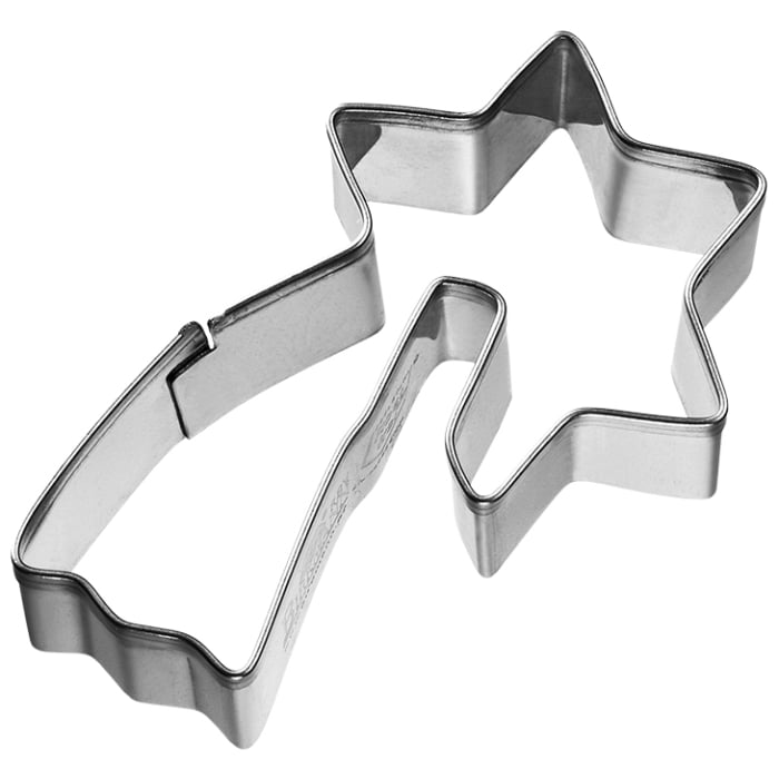 Rbv Birkmann AUSSTECHFORM TASSENKEKS | STERNSCHNUPPE EDELSTAHL | 6,5 CM Black Friday