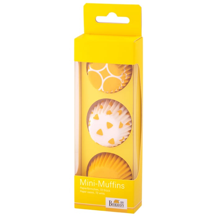 Rbv Birkmann Mini-Muffin-Papierförmchen | Colour Kitchen | Gelb