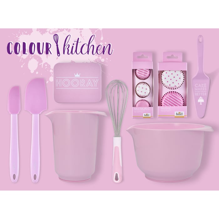 Rbv Birkmann TEIGSCHABER ROSA | 29 CM COLOUR KITCHEN Riesige Ersparnisse