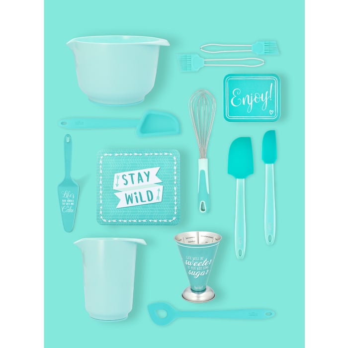 Rbv Birkmann TEIGSCHABER TÜRKIS | 29 CM COLOUR KITCHEN VIP-Rabatte