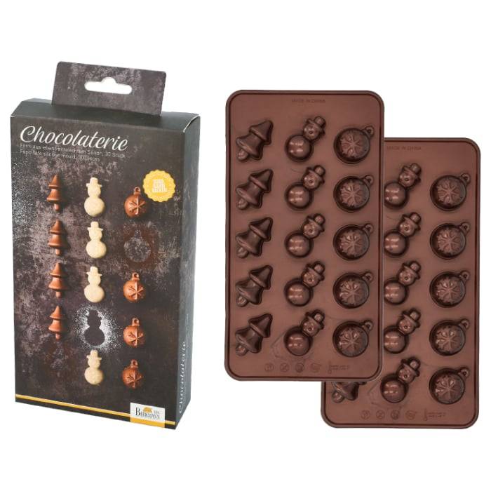 Rbv Birkmann PRALINENFORM WEIHNACHTEN 2-TLG. CHOCOLATERIE