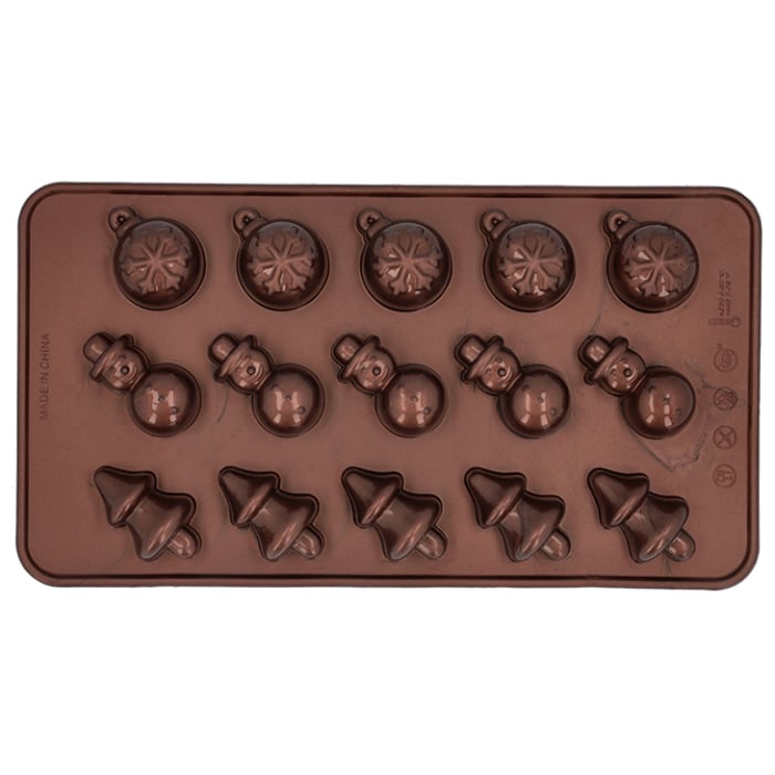 Rbv Birkmann PRALINENFORM WEIHNACHTEN 2-TLG. CHOCOLATERIE Kostenloser Versand international