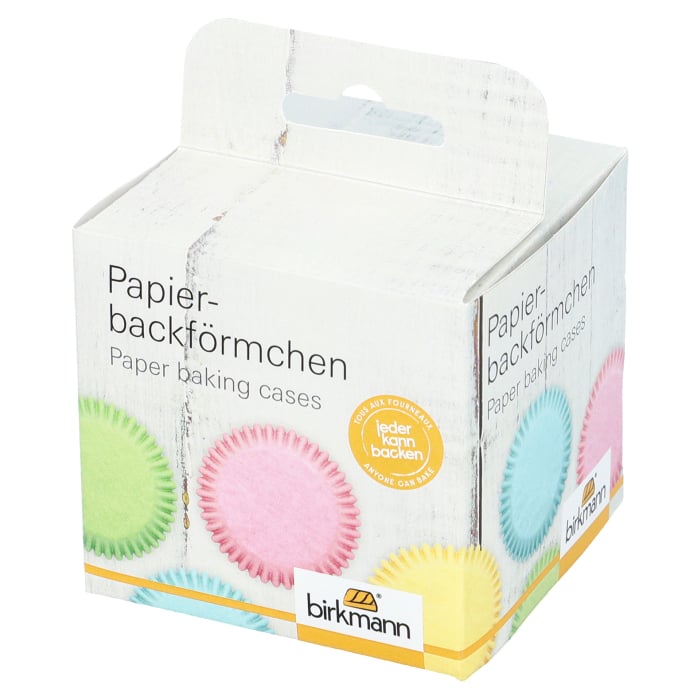 Rbv Birkmann PAPIERBACKFÖRMCHEN PASTELL | Ø 7 CM | 3 CM HOCH zollfrei