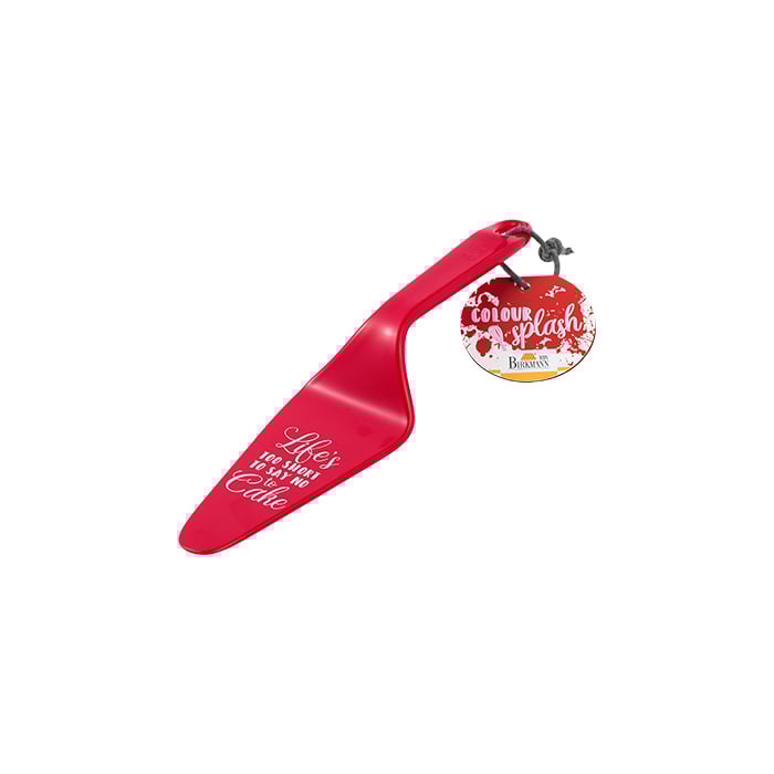 Rbv Birkmann TORTENHEBER LIFE´S TOO SHORT TO SAY NO TO CAKE ROT | 26 x 6 CM COLOUR KITCHEN