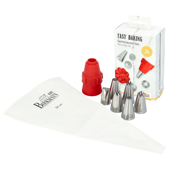 Rbv Birkmann SPRITZBEUTEL-SET | 8-TLG. EASY BAKING