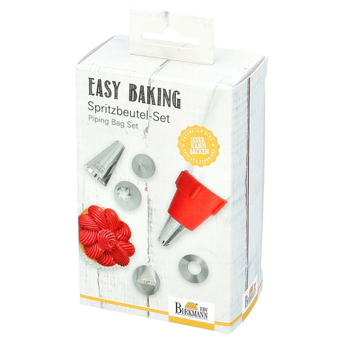 Rbv Birkmann SPRITZBEUTEL-SET | 8-TLG. EASY BAKING Kauf eins, bekomm eins gratis