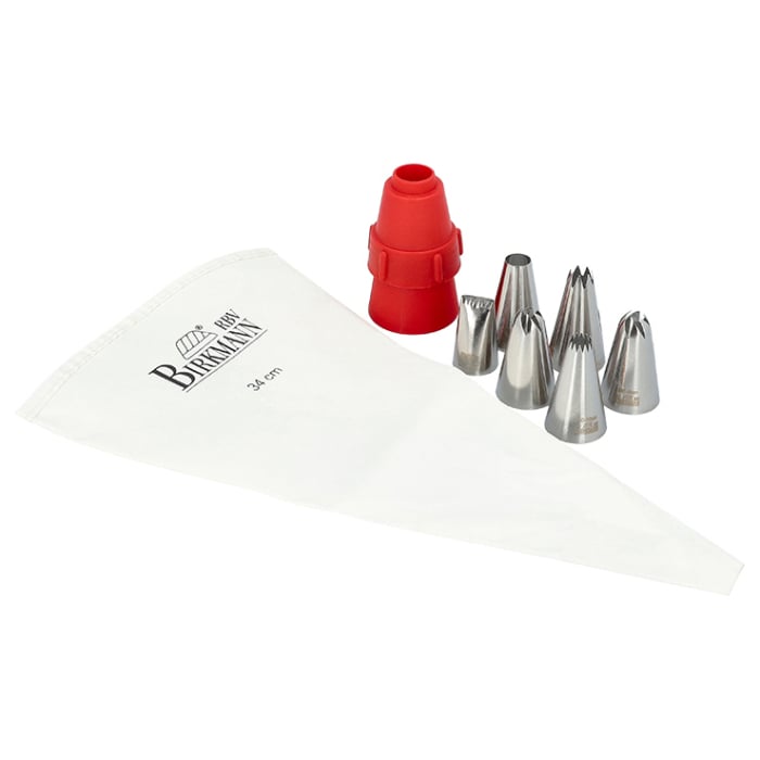 Rbv Birkmann SPRITZBEUTEL-SET | 8-TLG. EASY BAKING Kauf eins, bekomm eins gratis