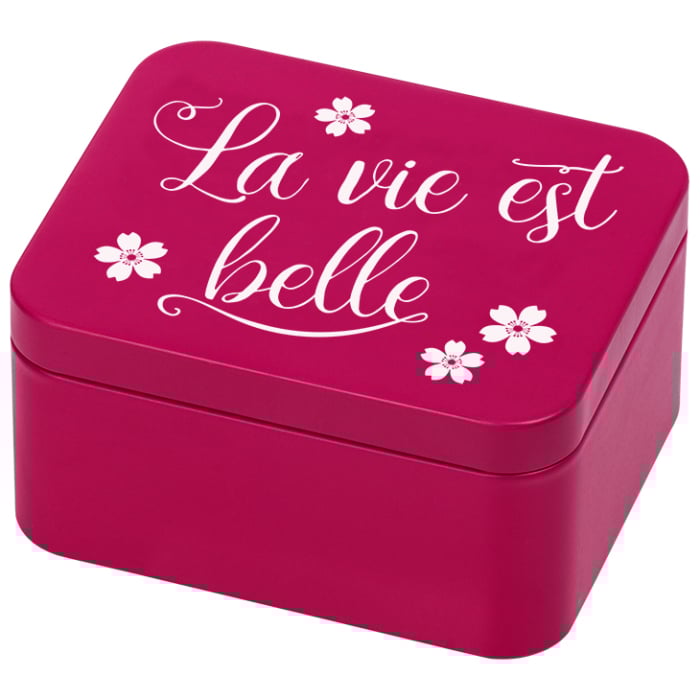 Rbv Birkmann GESCHENKBOX LA VIE EST BELLE GRANITA | 12 x 10 x 6 CM COLOUR KITCHEN