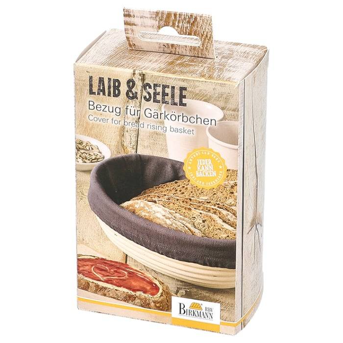 Rbv Birkmann BEZUG FÜR GÄRKÖRBCHEN OVAL 24,5 CM LAIB & SEELE