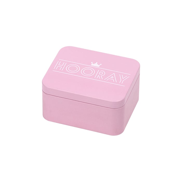 Rbv Birkmann GESCHENKBOX HOORAY ROSA | 12 x 10 x 6 CM COLOUR KITCHEN