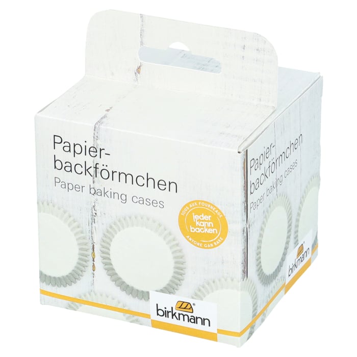 Rbv Birkmann PAPIERBACKFÖRMCHEN WEIß | Ø 7 CM | 3 CM HOCH