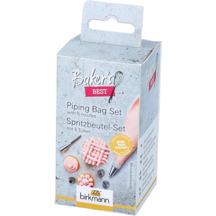 Rbv Birkmann Spritzbeutel-Set | 7-tlg. Baker´s Best