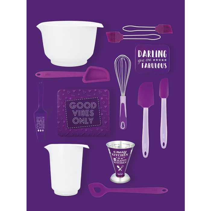 Rbv Birkmann TEIGSCHABER LILA | 29 CM COLOUR KITCHEN Vierteljährliche Förderung