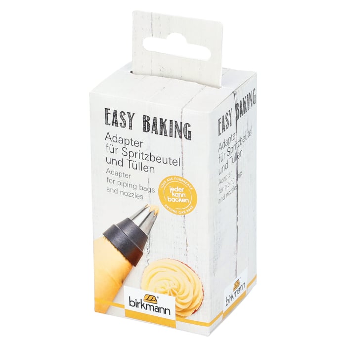 Rbv Birkmann ADAPTER FÜR SPRITZBEUTEL UND TÜLLEN | LEBENSMITTELECHTER KUNSTSTOFF | 5 x 5 x 10 CM EASY BAKING 50% Rabatt mit kostenlosem Versand