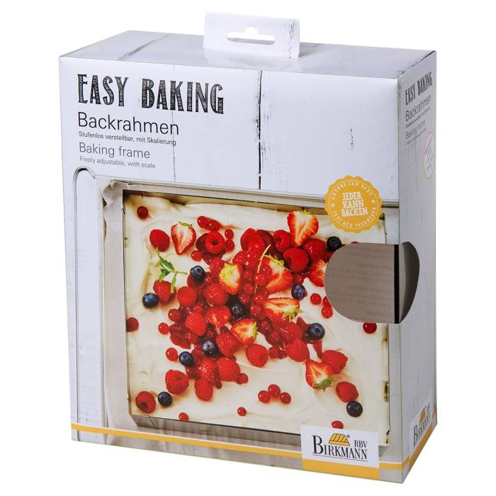 Rbv Birkmann BACKRAHMEN VERSTELLBAR EASY BAKING Black Friday Preise