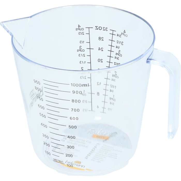Rbv Birkmann Messbecher | für 1000 ml Baker´s Best