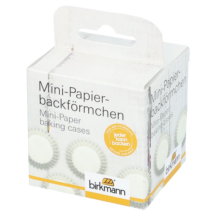 Rbv Birkmann MINI-PAPIERBACKFÖRMCHEN WEIß | Ø 4,5 CM | 2,5 CM HOCH Riesige Ersparnisse
