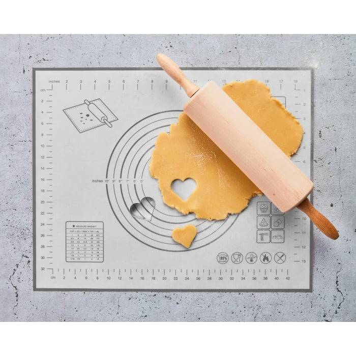 Rbv Birkmann Ausrollmatte mit Skalierung 40 x 50 cm Baker´s Best Tiefpreis