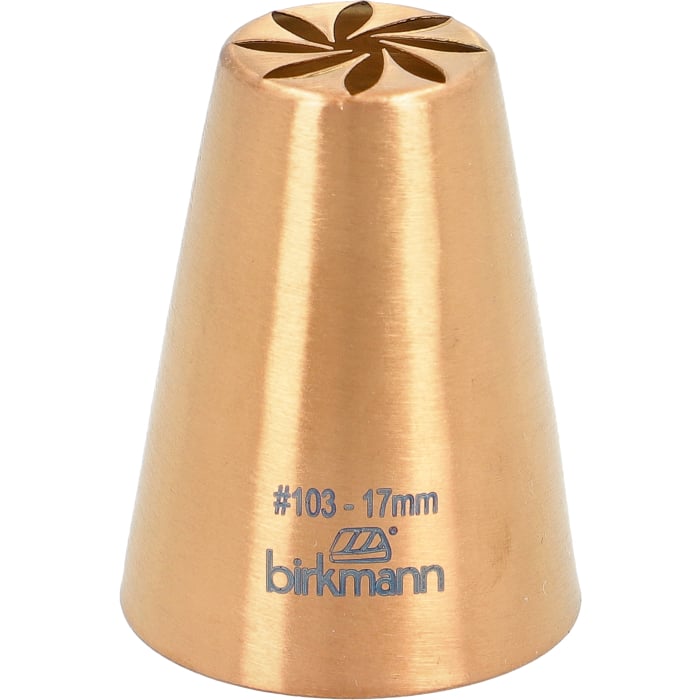Rbv Birkmann Designtülle Nr. 103 Edelstahl | Ø 17 mm kupferfarben