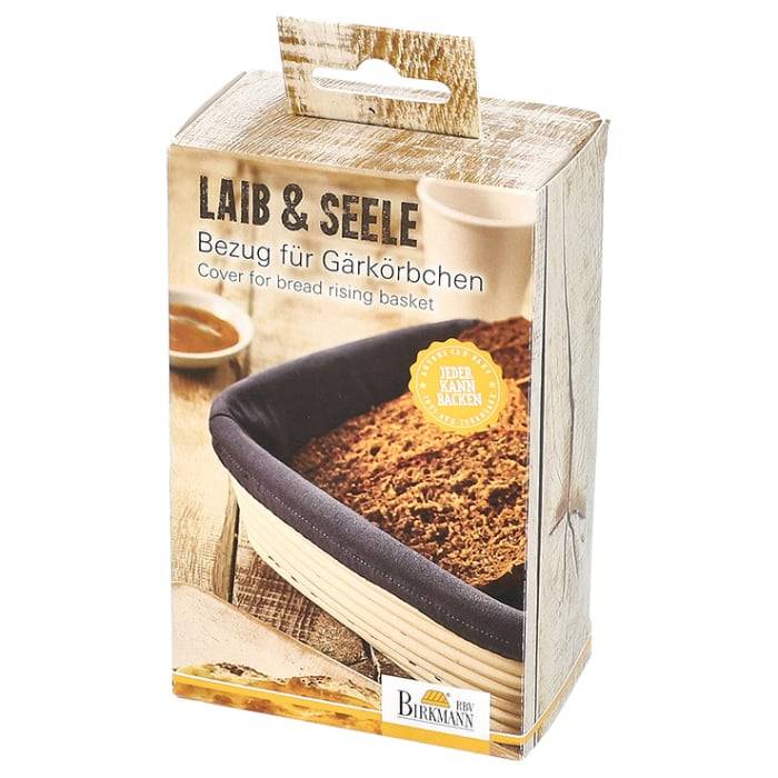 Rbv Birkmann BEZUG FÜR GÄRKÖRBCHEN QUADRATISCH | 25 x 25 CM LAIB & SEELE