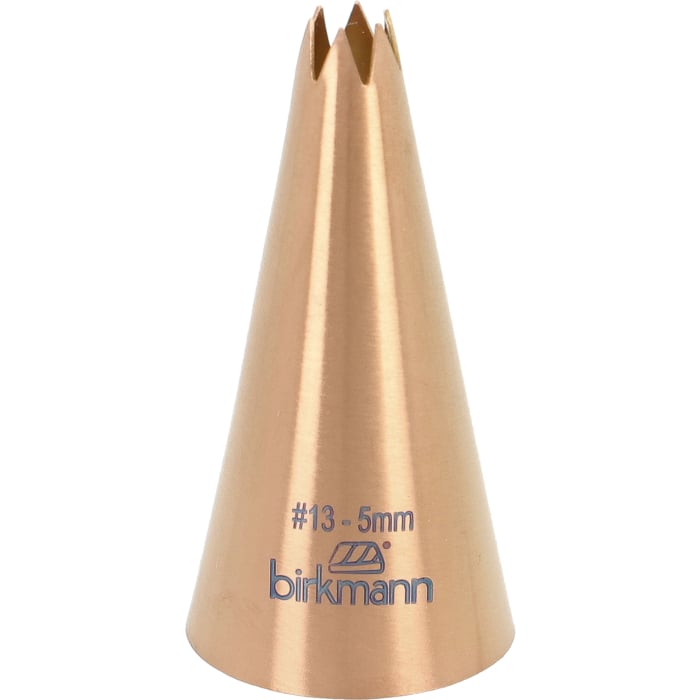 Rbv Birkmann Sterntülle Nr. 13 Edelstahl | Ø 5 mm kupferfarben