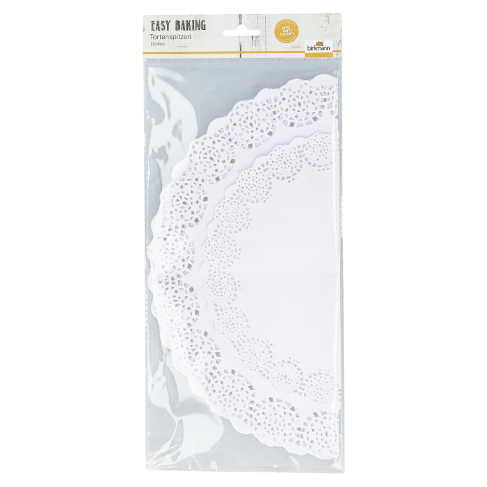 Rbv Birkmann TORTENSPITZEN | WEIß Ø 25; 35 cm | je 5 Stück EASY BAKING